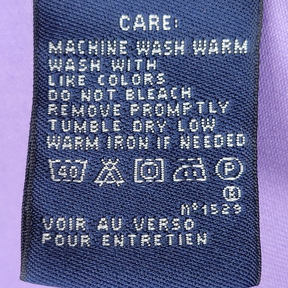 Ralph Lauren Sport Logo Purple Shorts, Size 12 - Picture 6 of 7